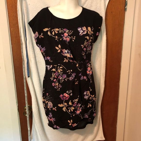 Mexx short sleeved black dress UK 8 - Picture 1 of 11